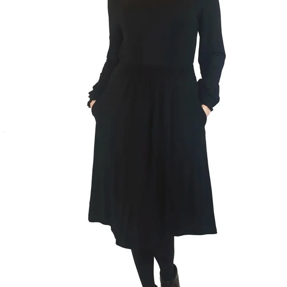 NWT Boden long sleeve smock mock neck dress size 10L